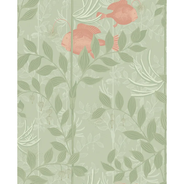 Cole & Son Nautilus in Soft Green (103/4020.CS.0)