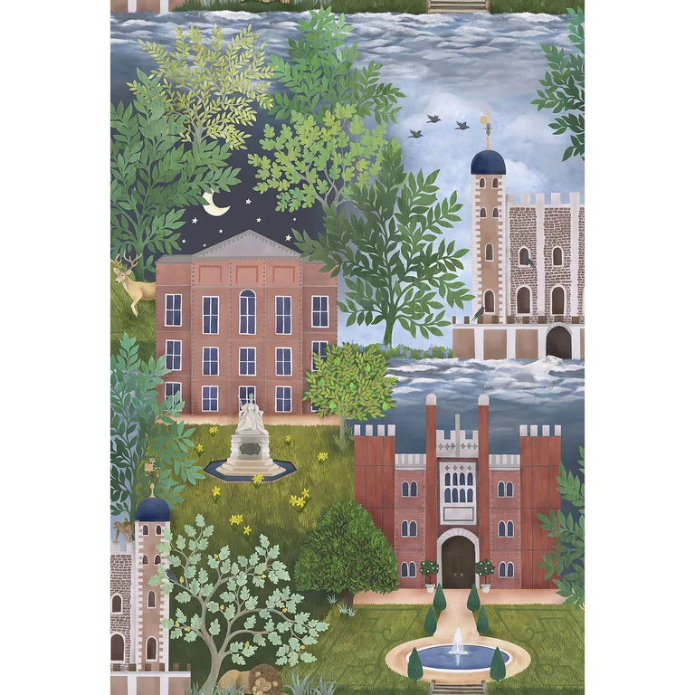 Cole & Son Palace Tales in Terracotta (118/1001.CS.0)