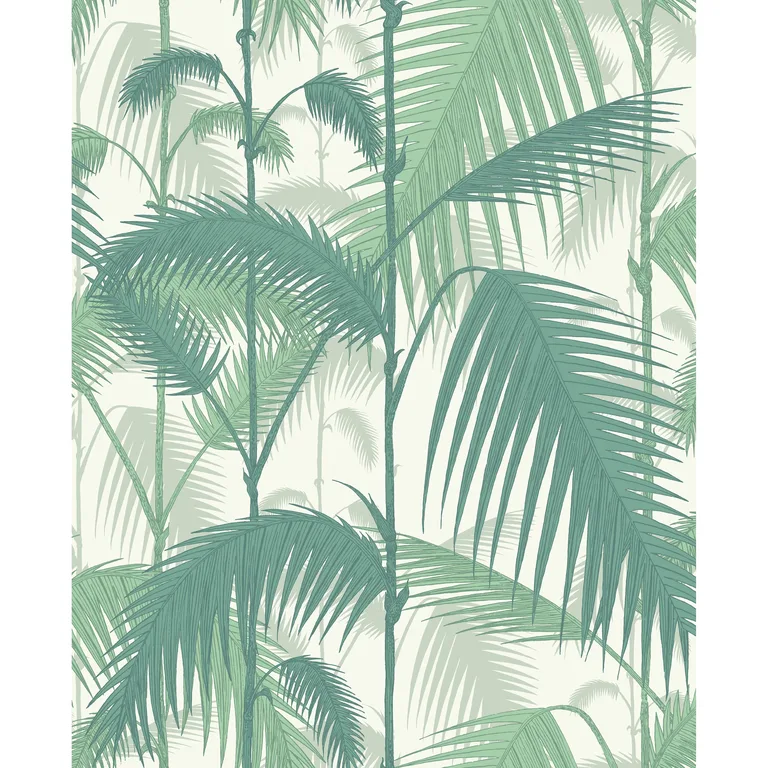 Cole & Son Palm Jungle in Forest Gre/W (95/1002.CS.0)