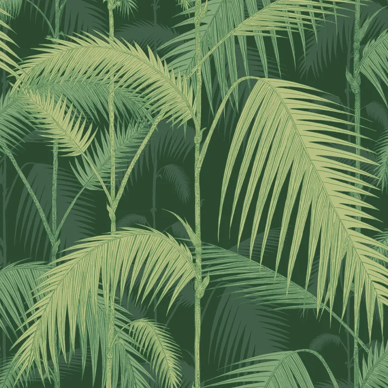 Cole & Son Palm Jungle in Leaf Green (112/1003.CS.0)