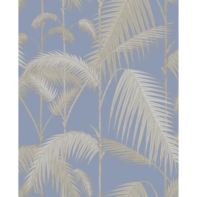 Cole & Son Palm Jungle in Straw & Blue (95/1006.CS.0)