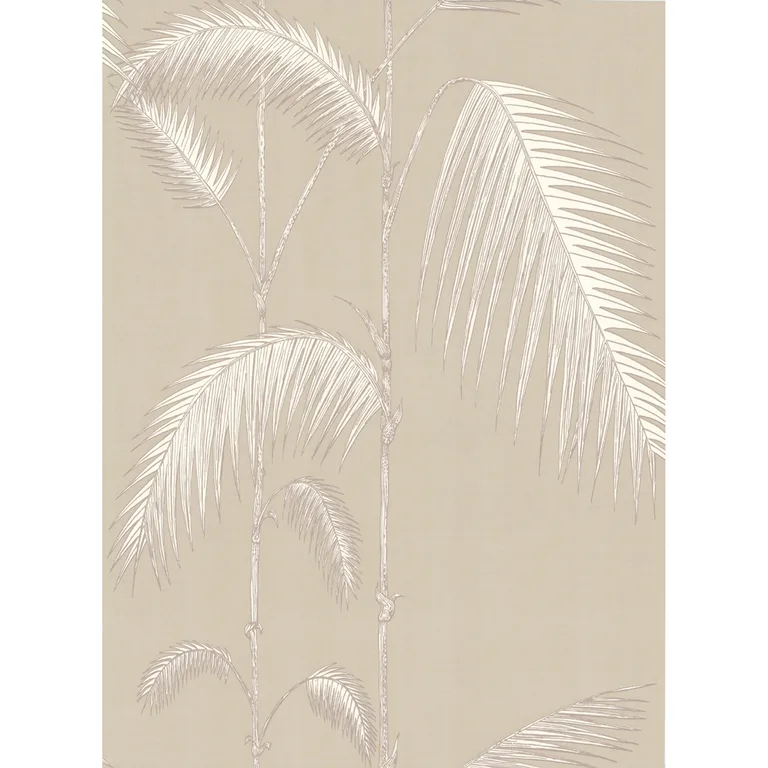 Cole & Son Palm Leaves in Taupe/W (66/2013.CS.0)