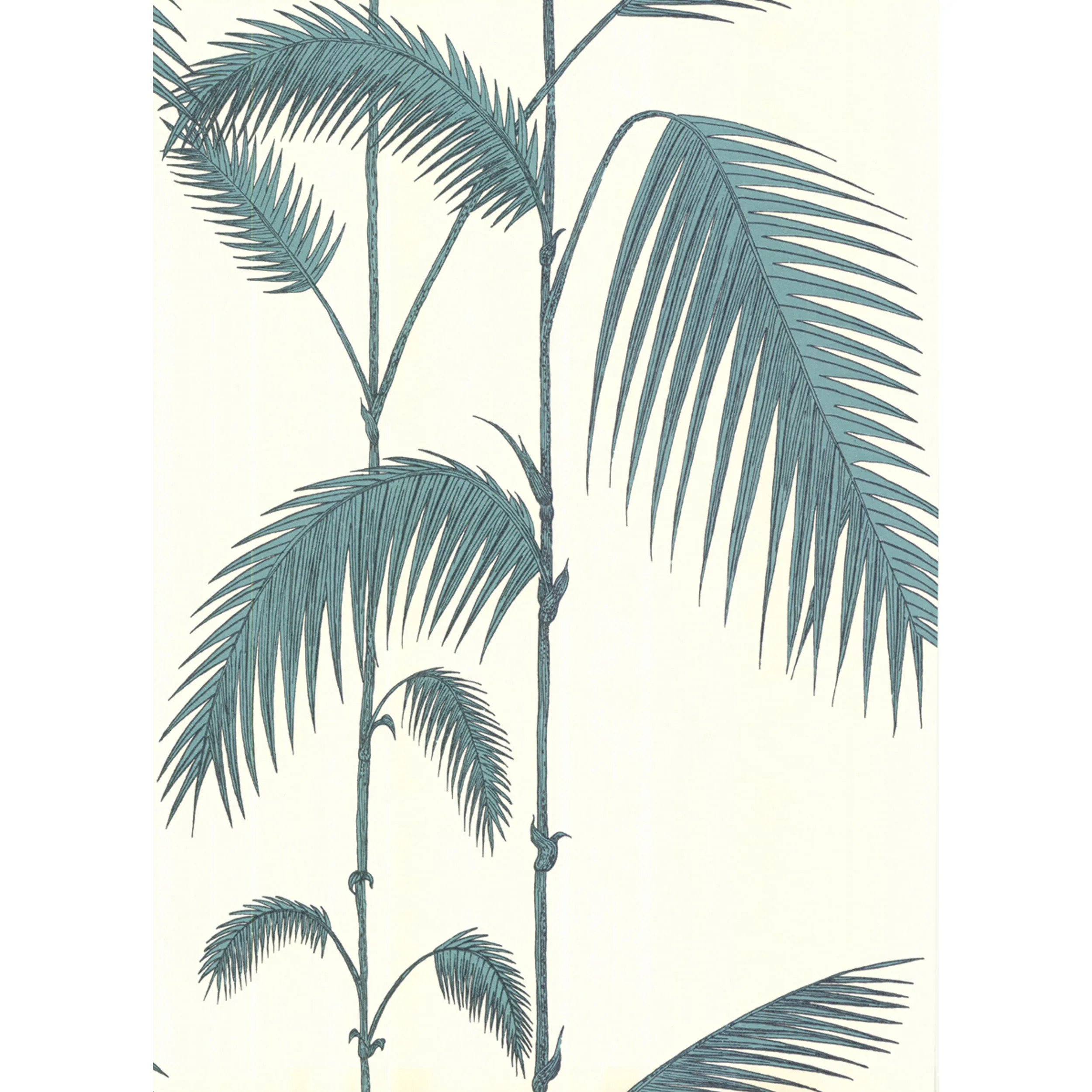 66/2012.CS.0 | Palm Leaves – White/G