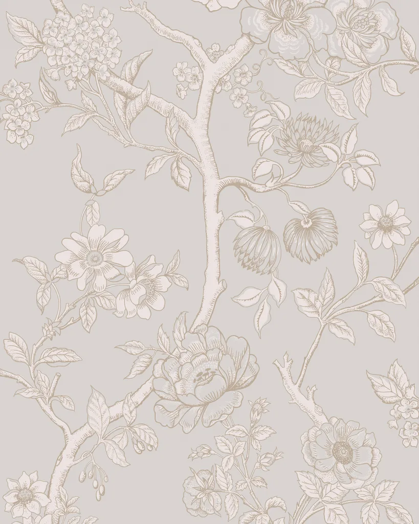 Cole & Son Paradise Tree in Dove Grey (128/2007.CS.0)