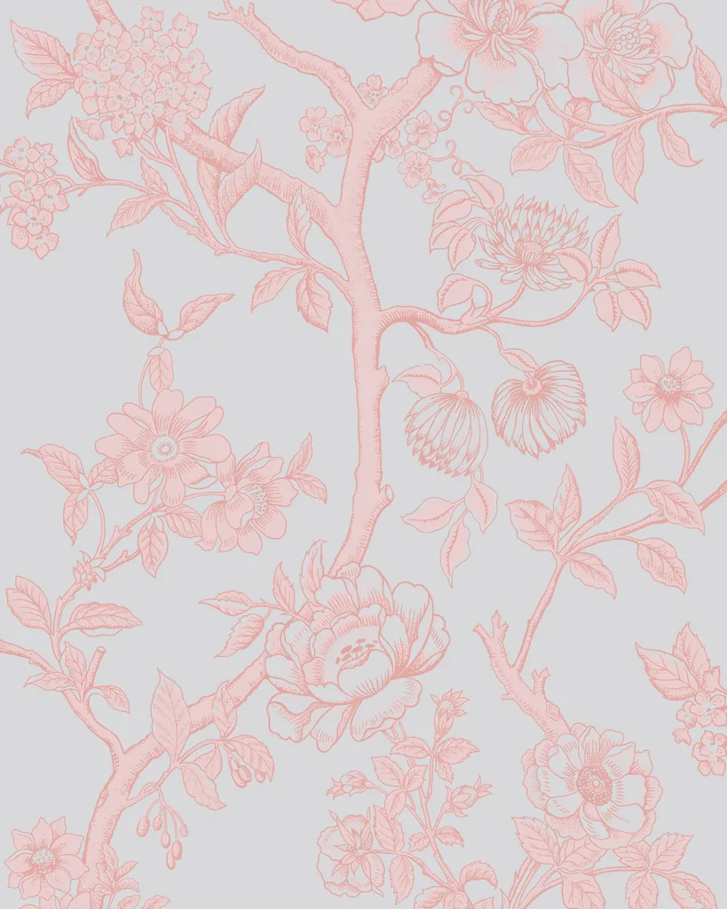 Cole & Son Paradise Tree in Pastel Blue (128/2008.CS.0)