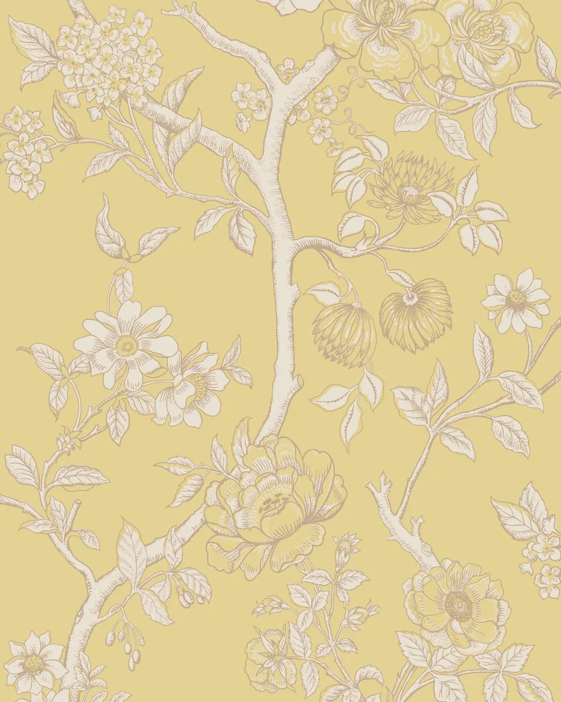 Cole & Son Paradise Tree in Yellow (128/2009.CS.0)