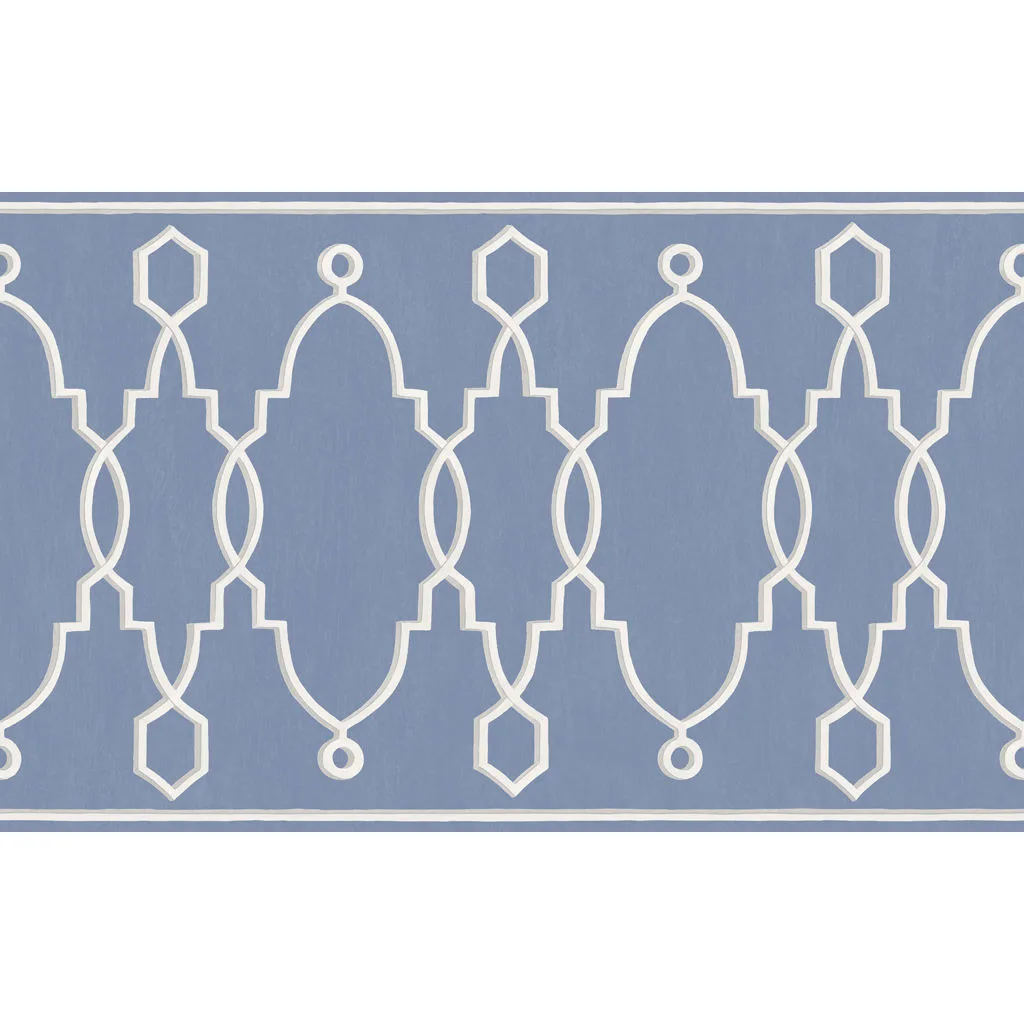 Cole & Son Parterre Border in Cobalt Blue (99/3014.CS.0)
