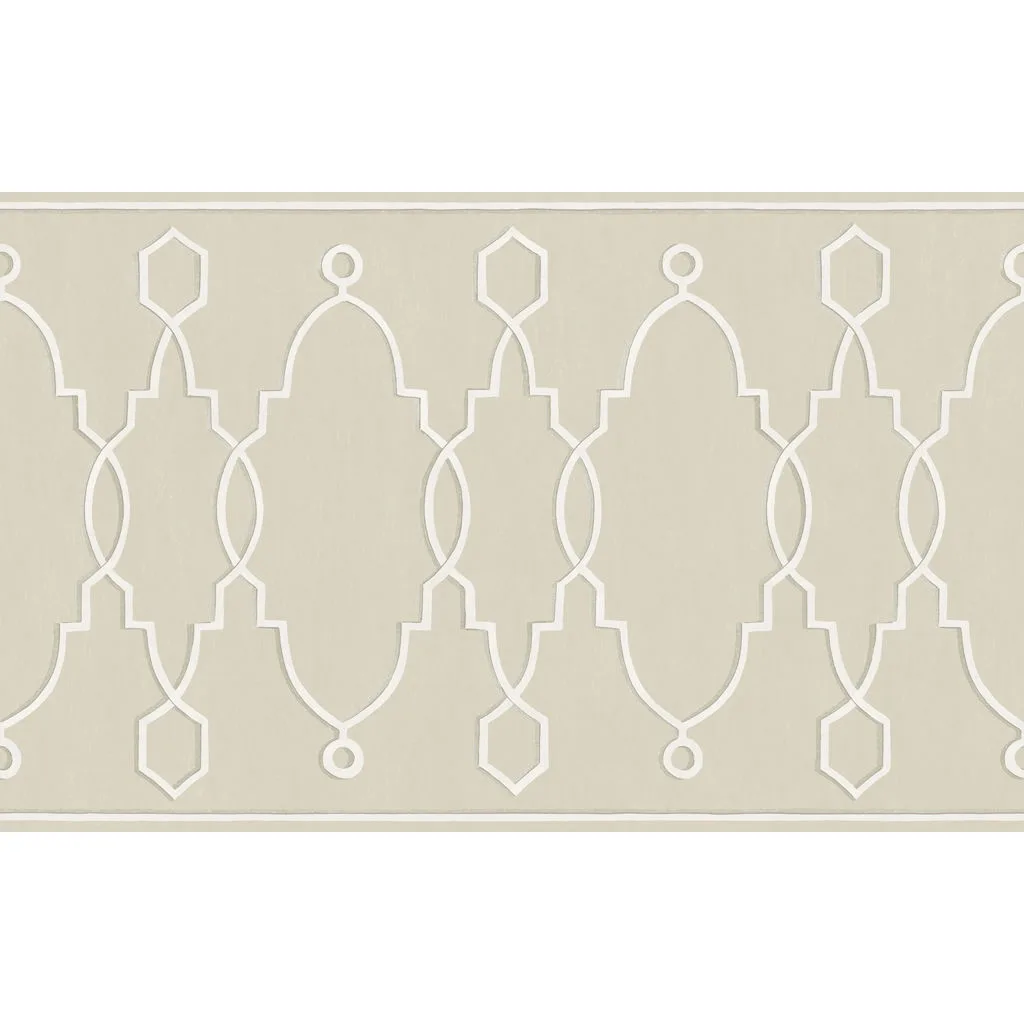 Cole & Son Parterre Border in Stone (99/3016.CS.0)