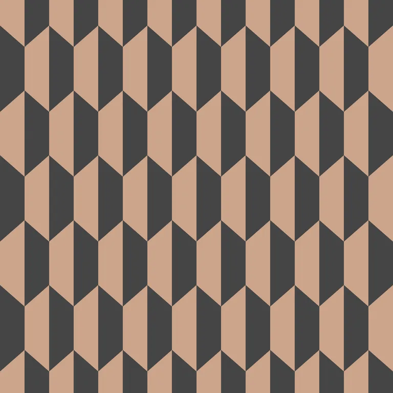 Cole & Son Petite Tile in Charcoal/Bronze (112/5022.CS.0)