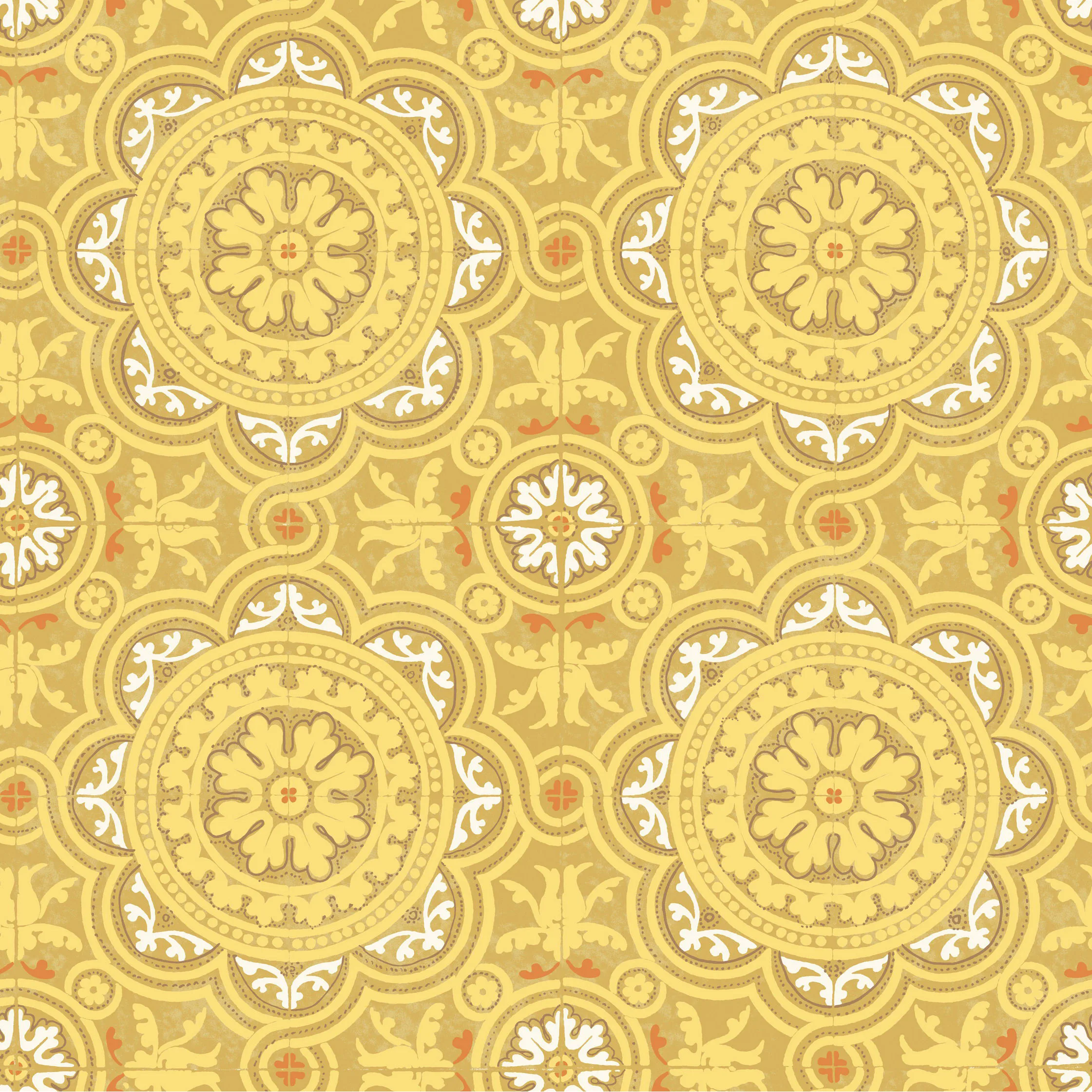 Cole & Son Piccadilly in Ochre (94/8046.CS.0)