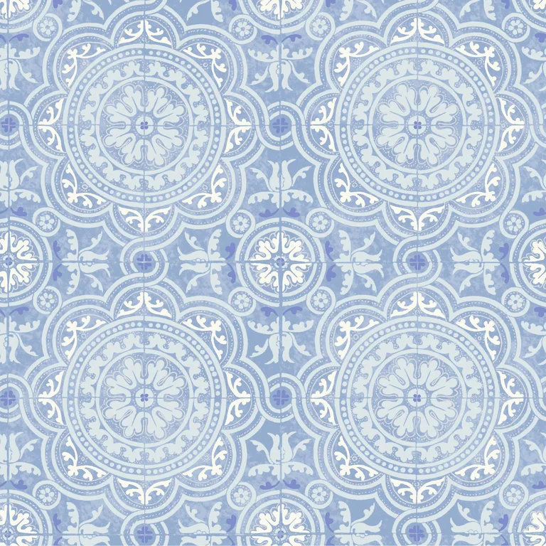 Cole & Son Piccadilly in Soft Blue (94/8042.CS.0)