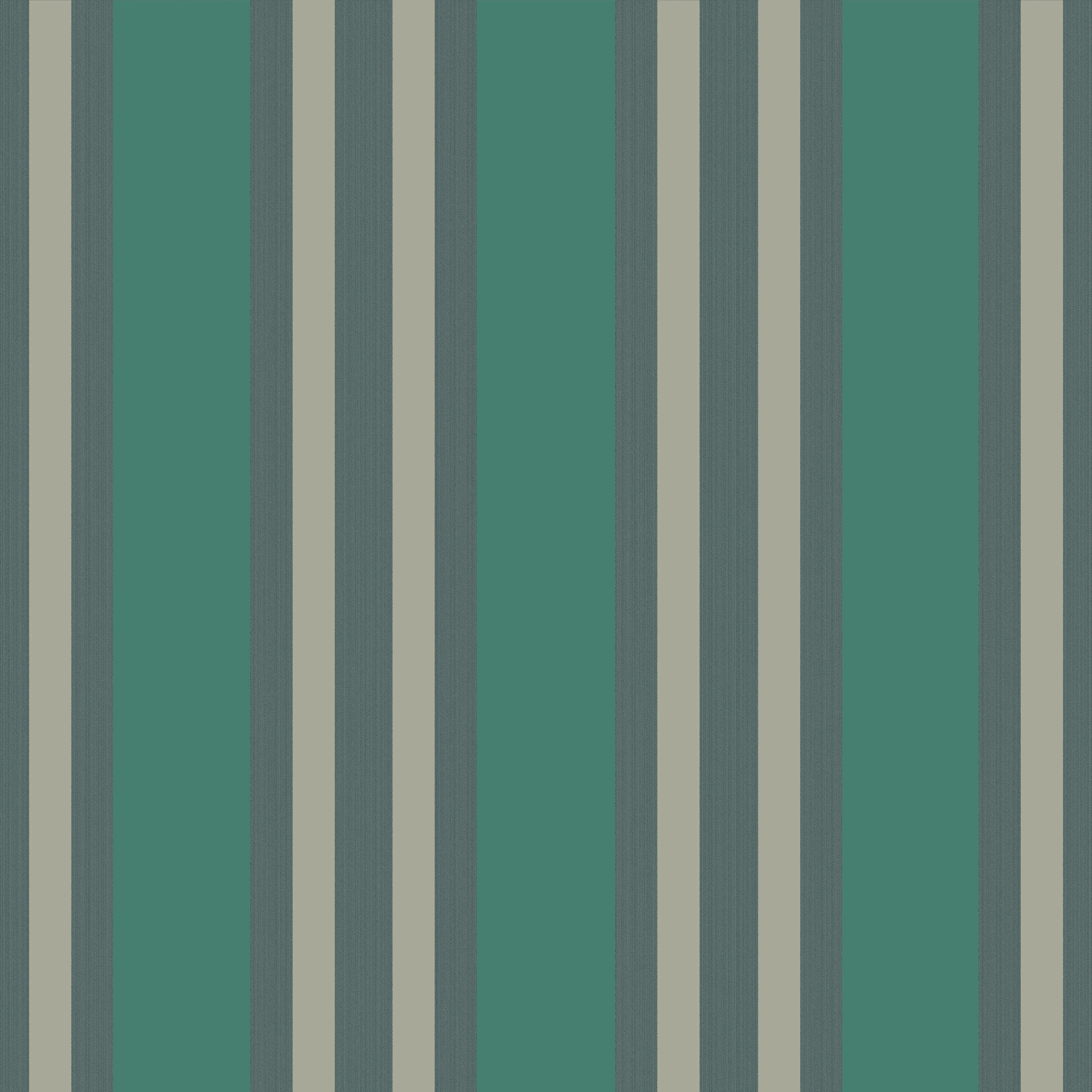 Cole & Son Polo Stripe in Teal/Gilver (110/1002.CS.0)