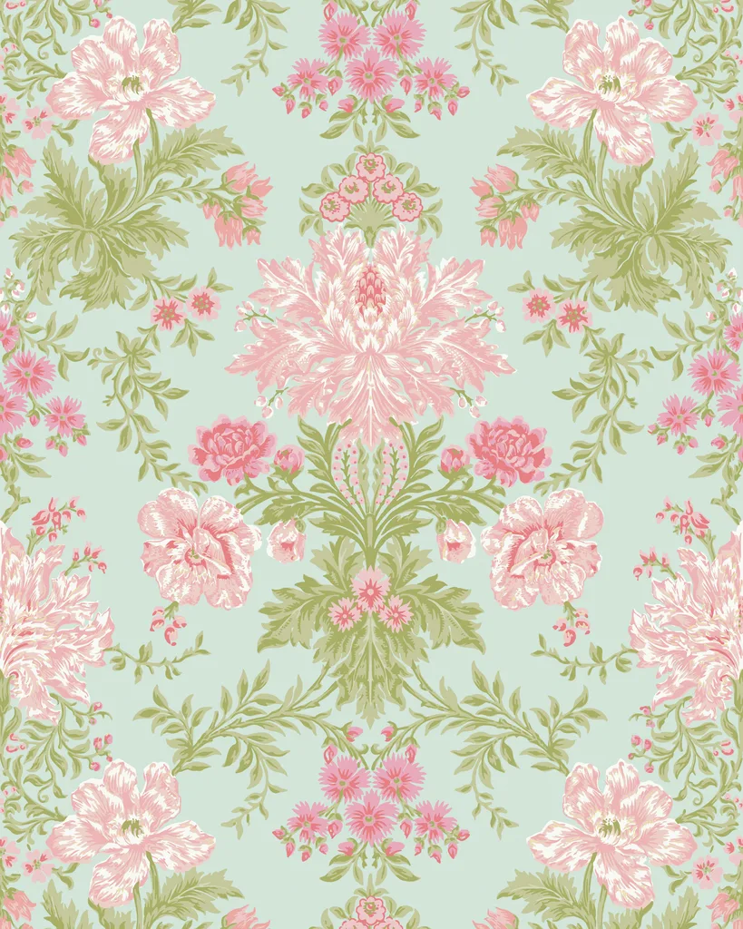 Cole & Son Poppies in Soft Pink (128/7034.CS.0)