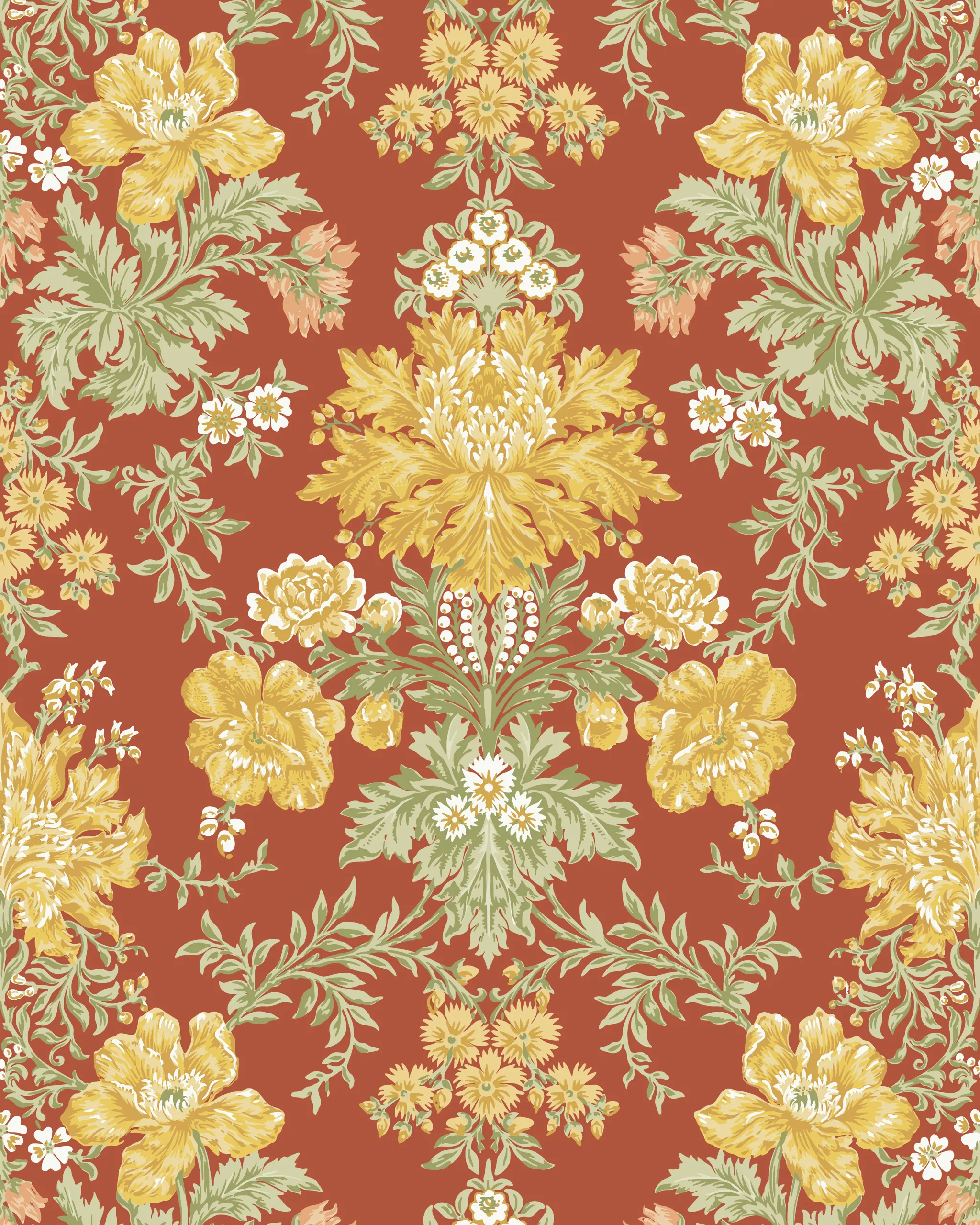 128/7037.CS.0 | Poppies – Soft Yellow