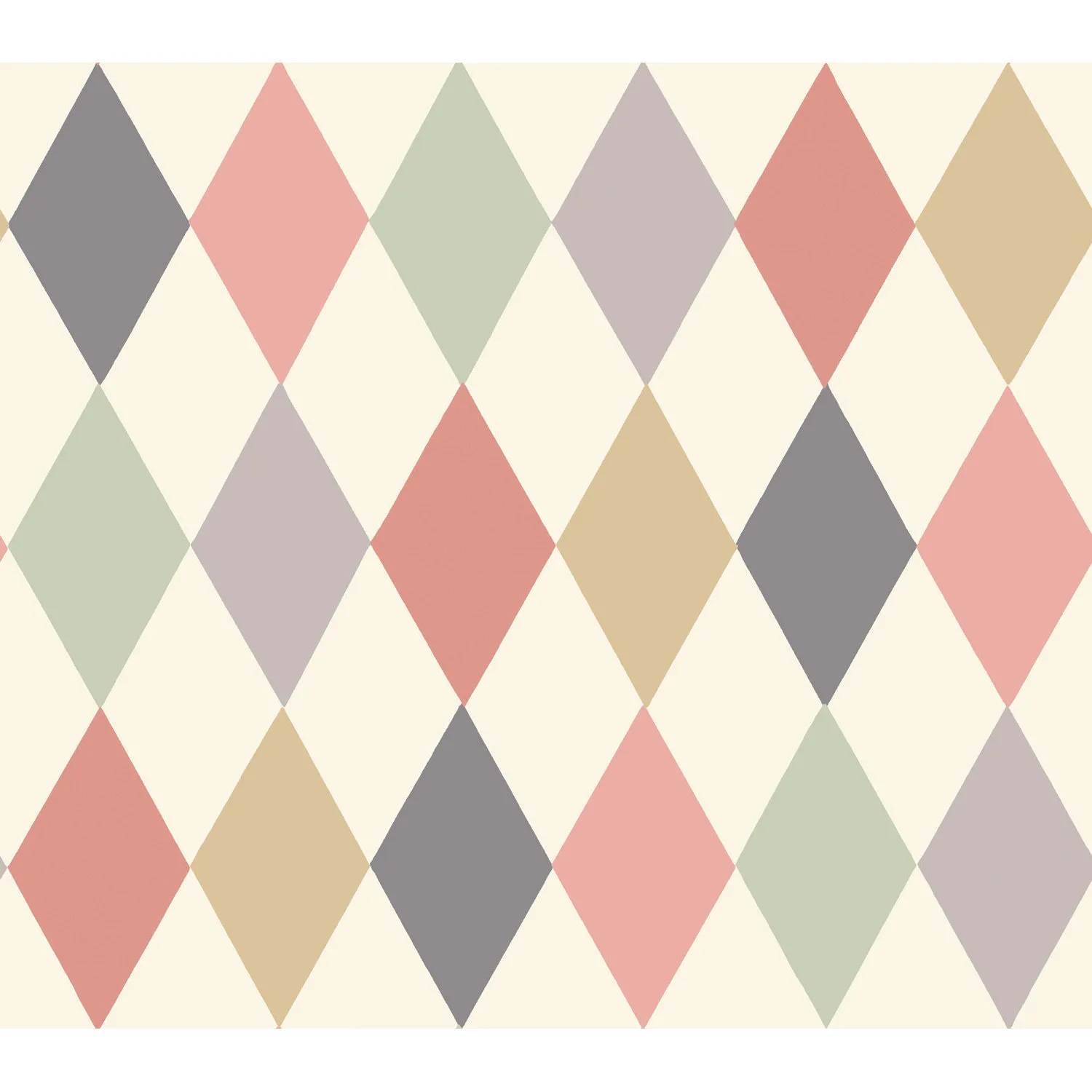 Cole & Son Punchinello in Coral & Grn (103/2009.CS.0)