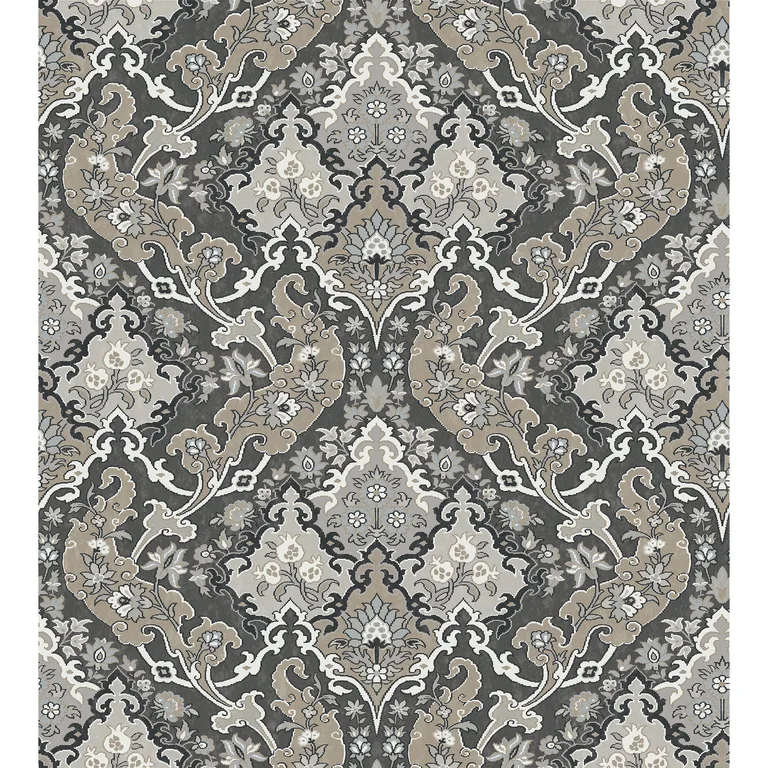 Cole & Son Pushkin in Charcoal (108/8043.CS.0)