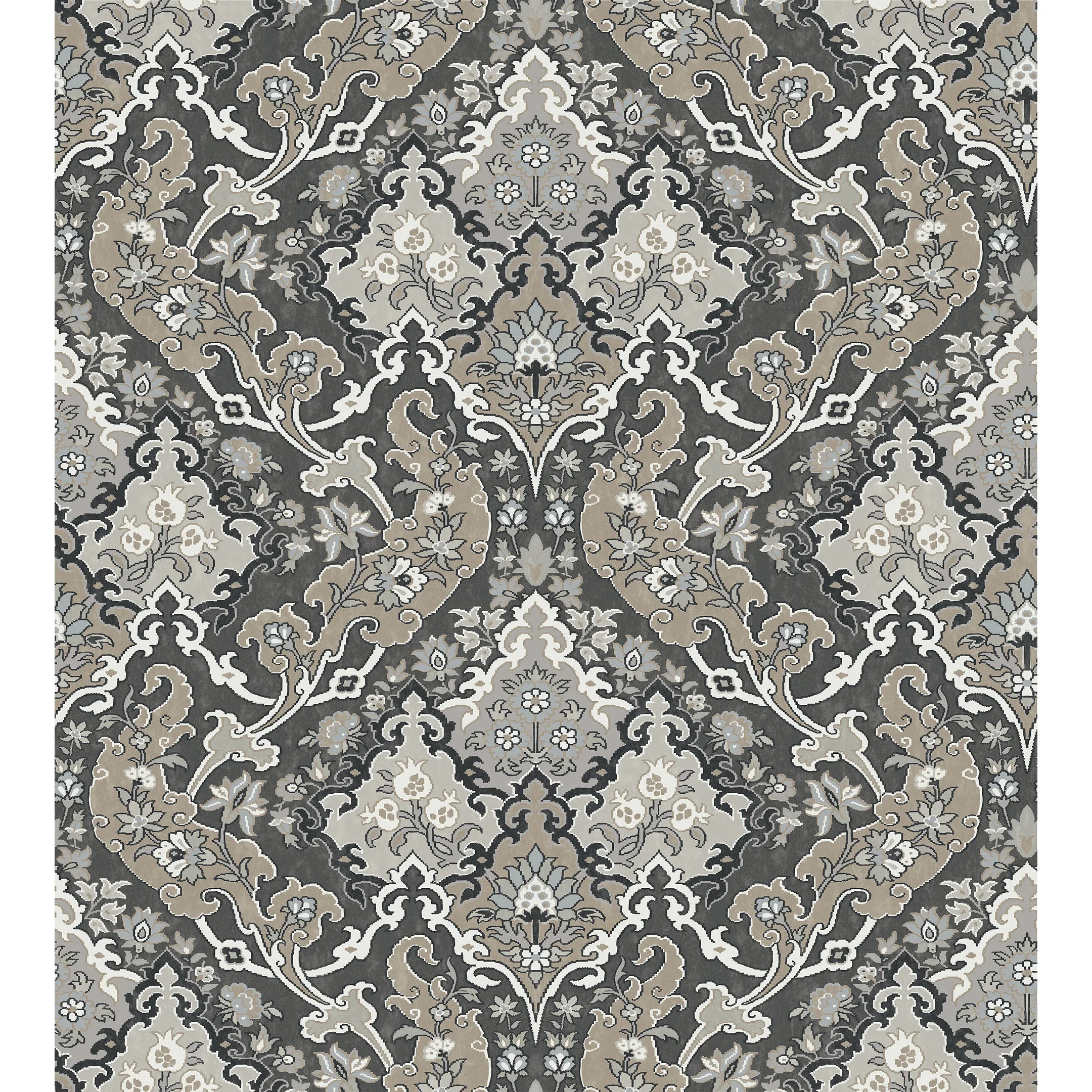 Cole & Son Pushkin in Charcoal (108/8043.CS.0)