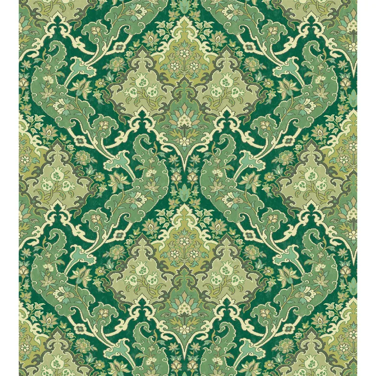 Cole & Son Pushkin in Forest Green (108/8041.CS.0)