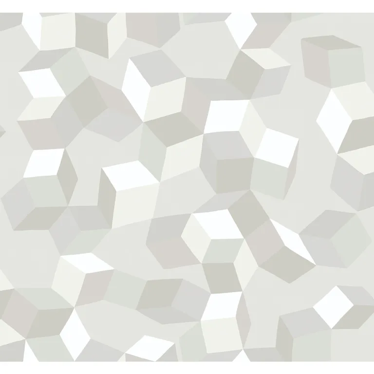 Cole & Son Puzzle in White on White (105/2008.CS.0)