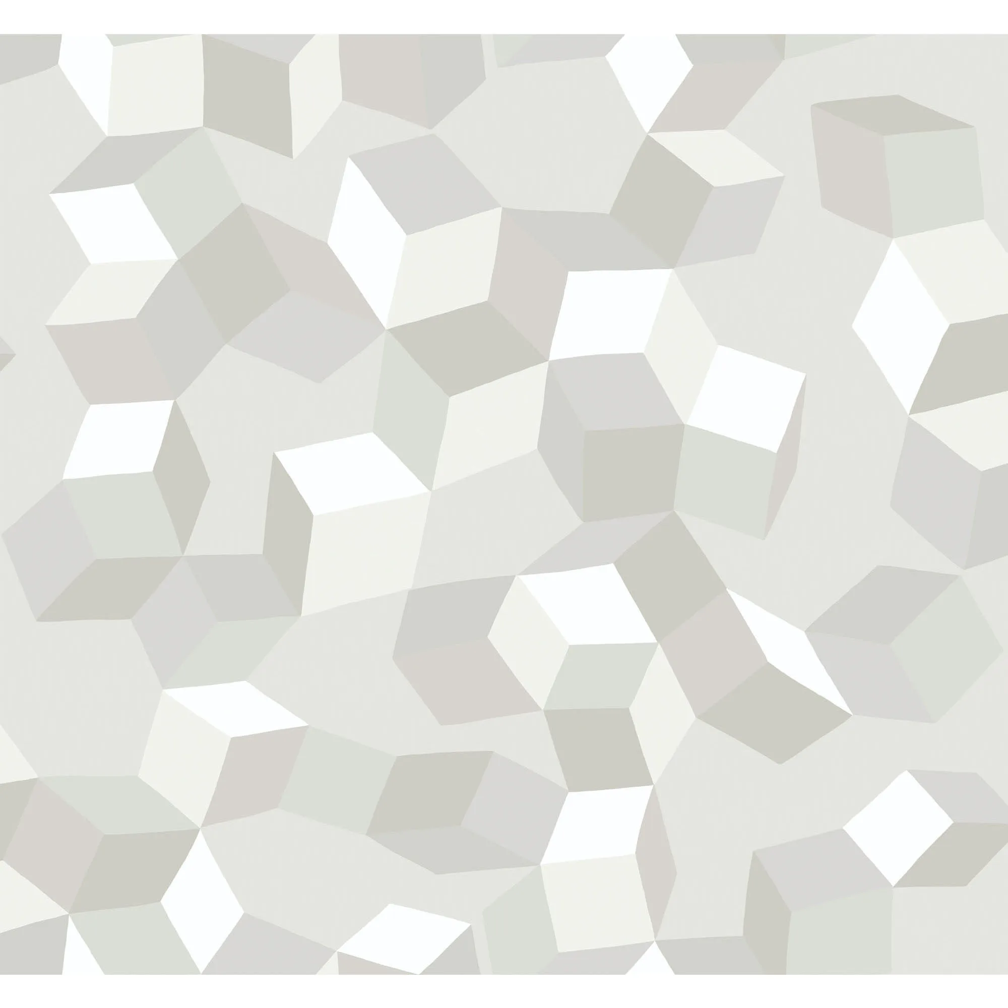 Cole & Son Puzzle in White on White (105/2008.CS.0)