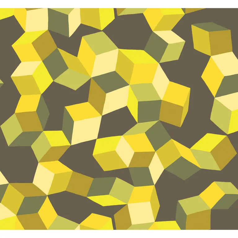 Cole & Son Puzzle in Yellow and Black (105/2012.CS.0)