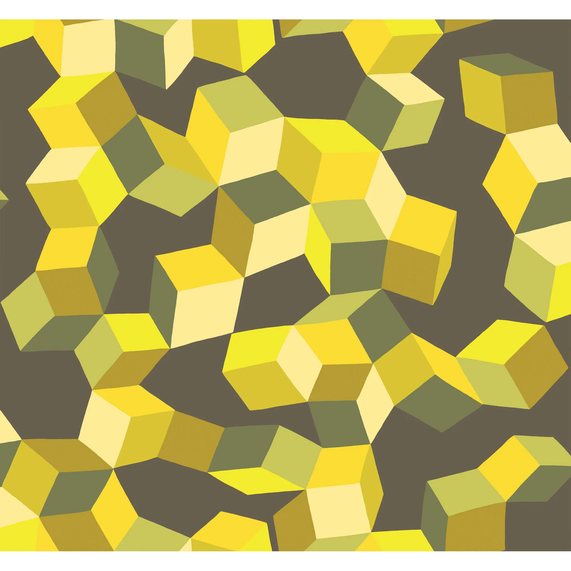 Cole & Son Puzzle in Yellow and Black (105/2012.CS.0)