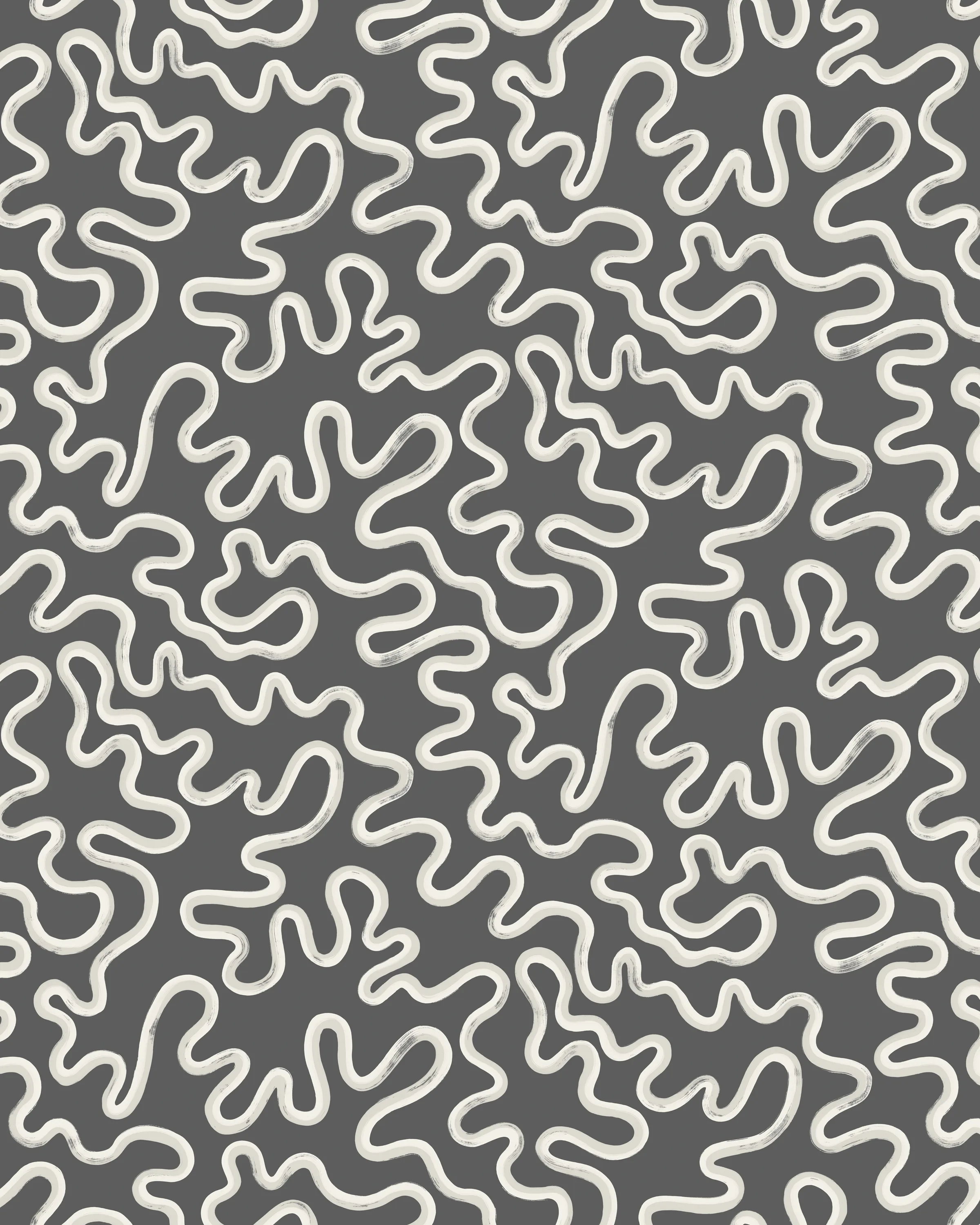 130/8028.CS.0 | Rainforest Squiggle – Grey