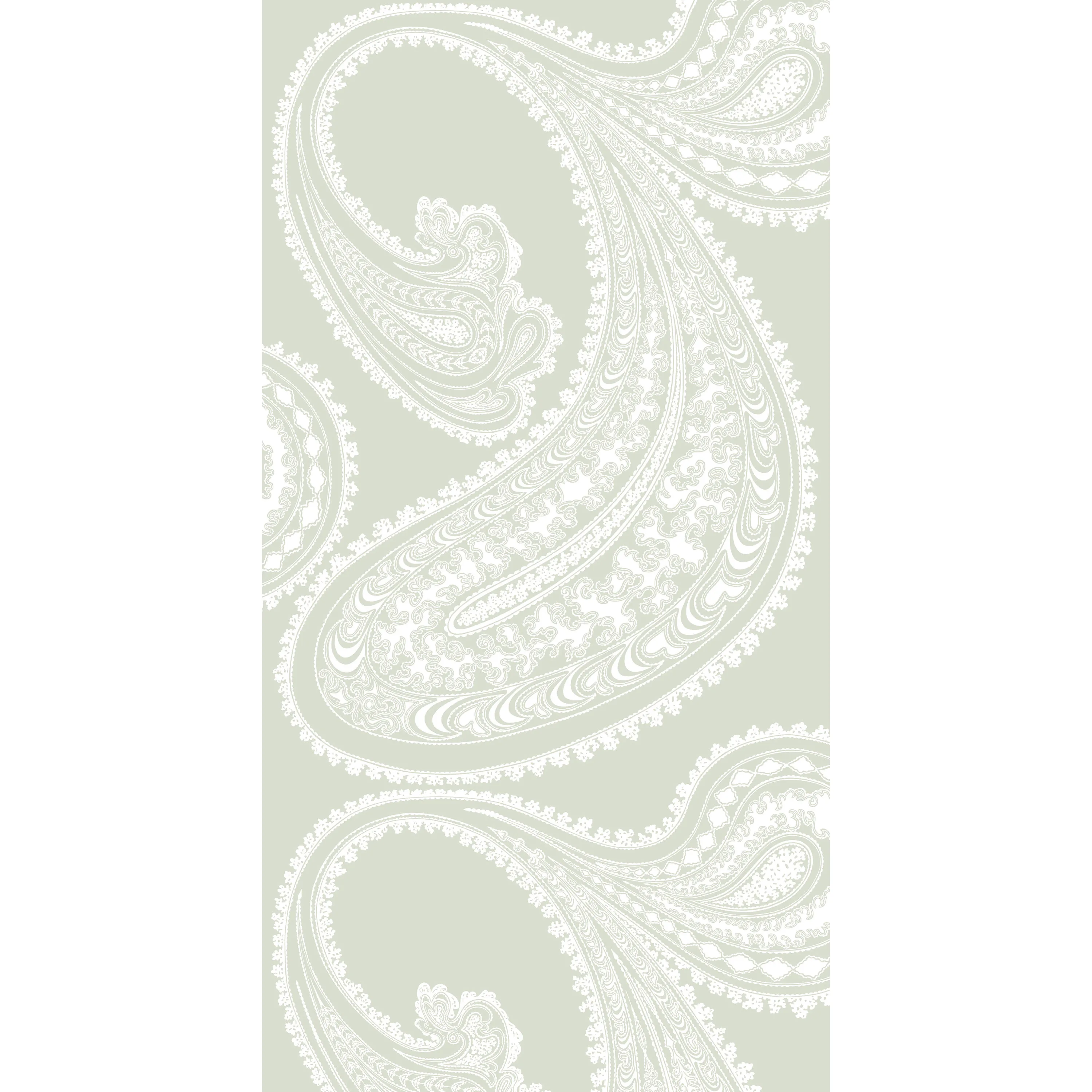 Cole & Son Rajapur in White/Olive (95/2063.CS.0)