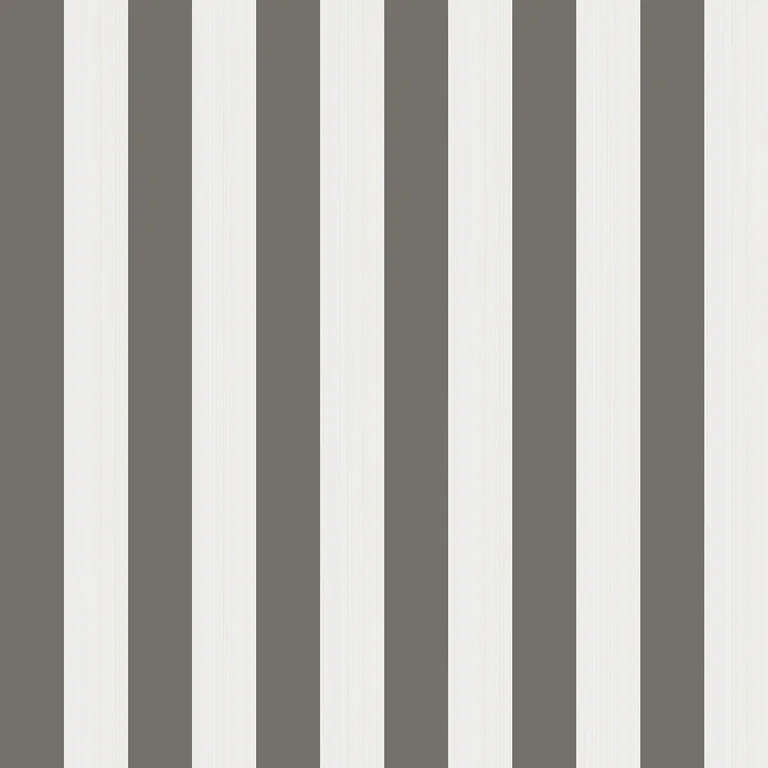 Cole & Son Regatta Stripe in Black/White/Linen (110/3016.CS.0)
