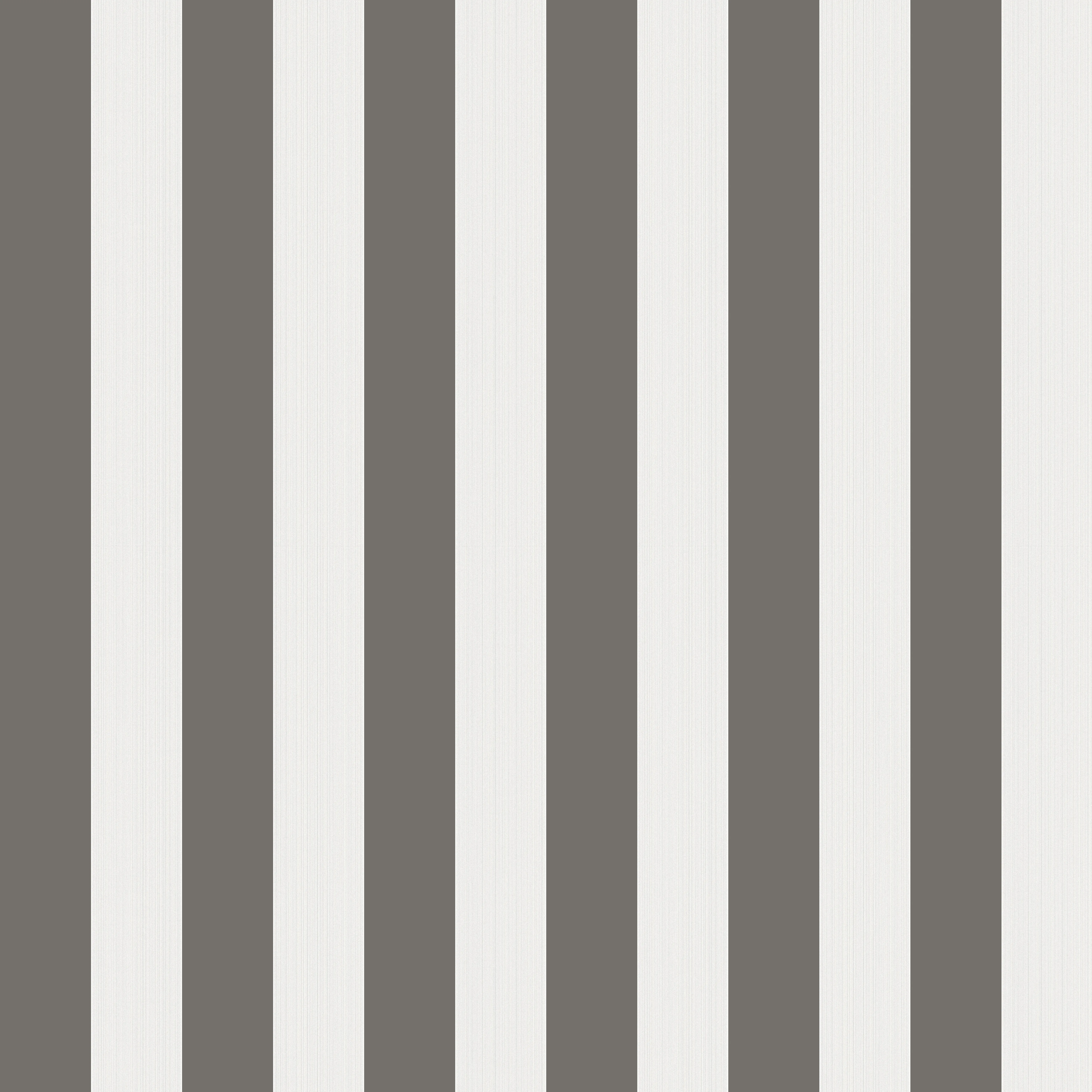 Cole & Son Regatta Stripe in Black/White/Linen (110/3016.CS.0)