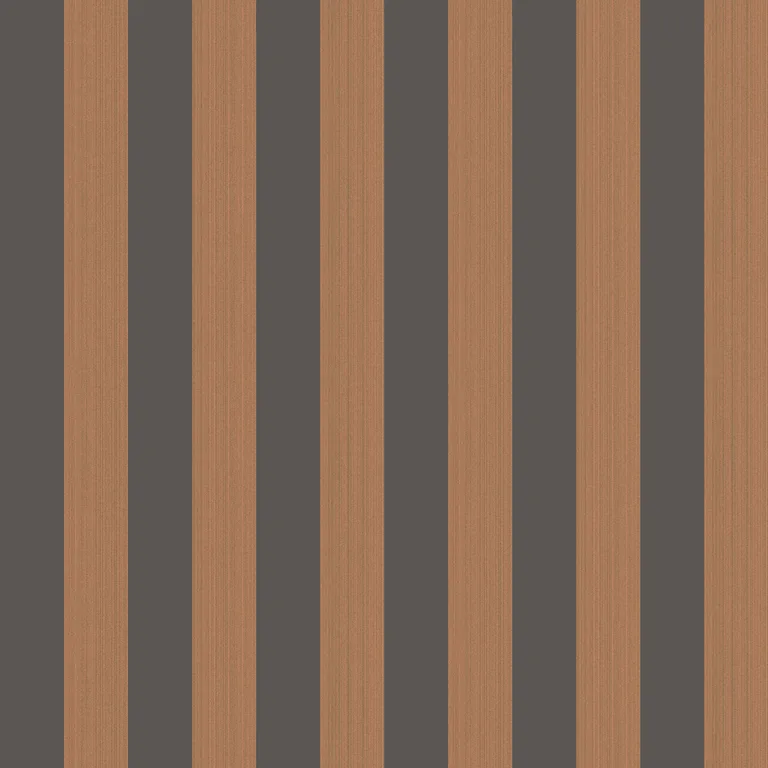 Cole & Son Regatta Stripe in Tan + Black (110/3017.CS.0)