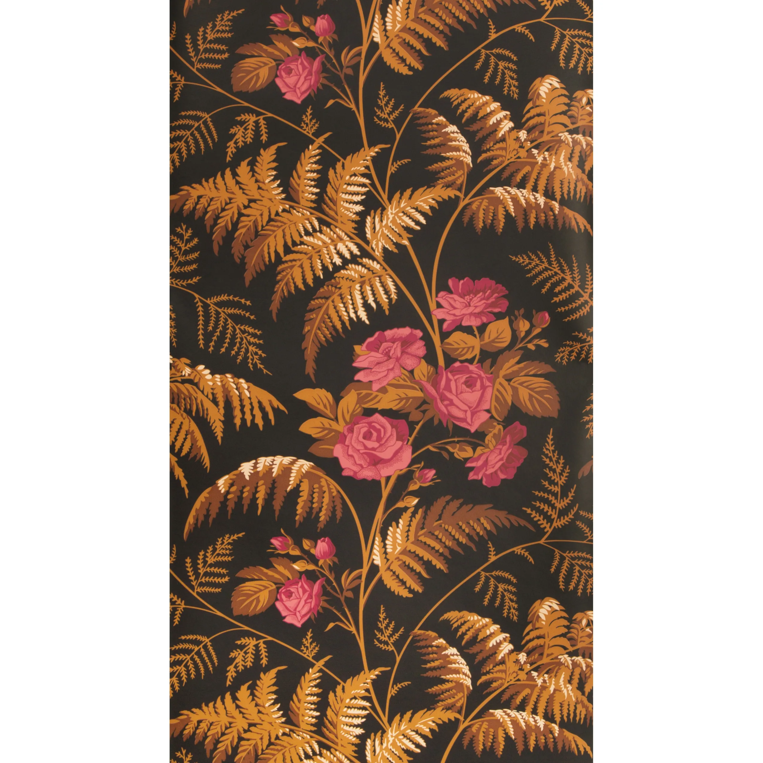 Cole & Son Rose in Cerise/B Orange/Black (115/10029.CS.0)