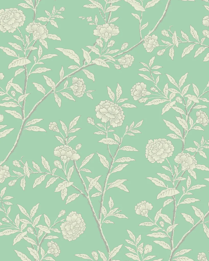 Cole & Son Roseberry in Jade (127/3016.CS.0)