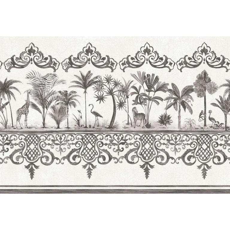 Cole & Son Rou Border in Charcoal (99/10044.CS.0)