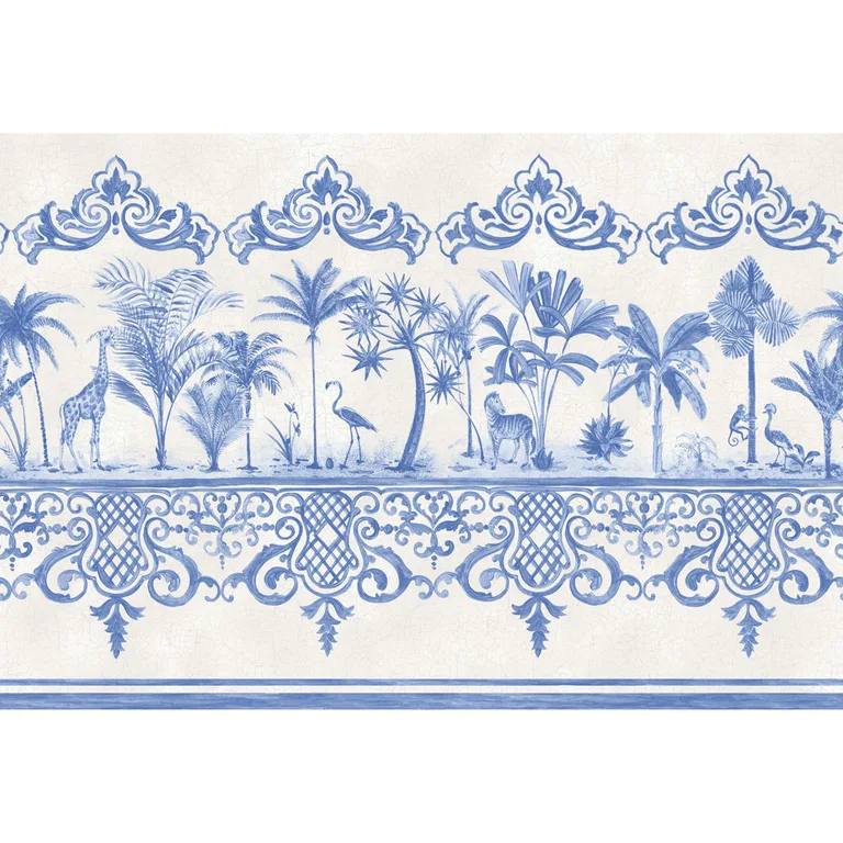 Cole & Son Rou Border in Cobalt Blue (99/10042.CS.0)
