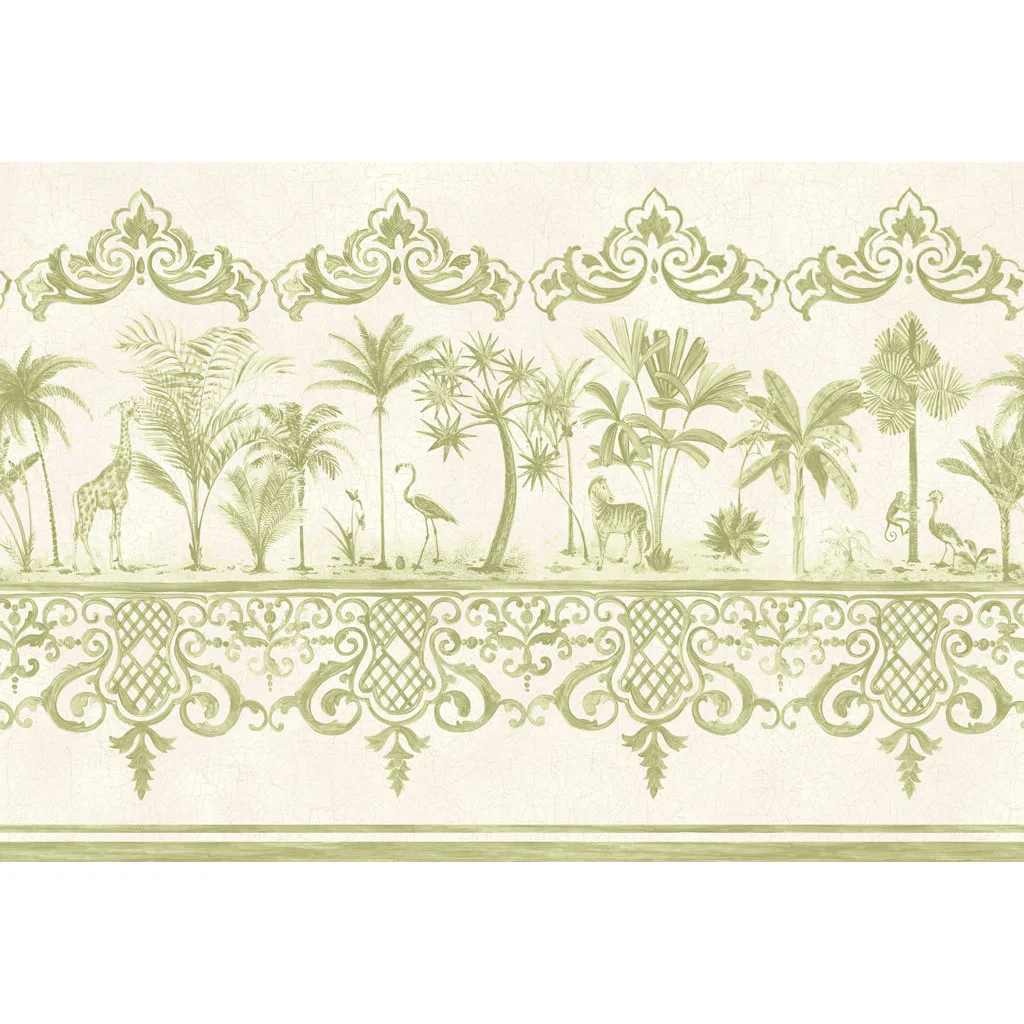 Cole & Son Rou Border in Old Olive (99/10045.CS.0)