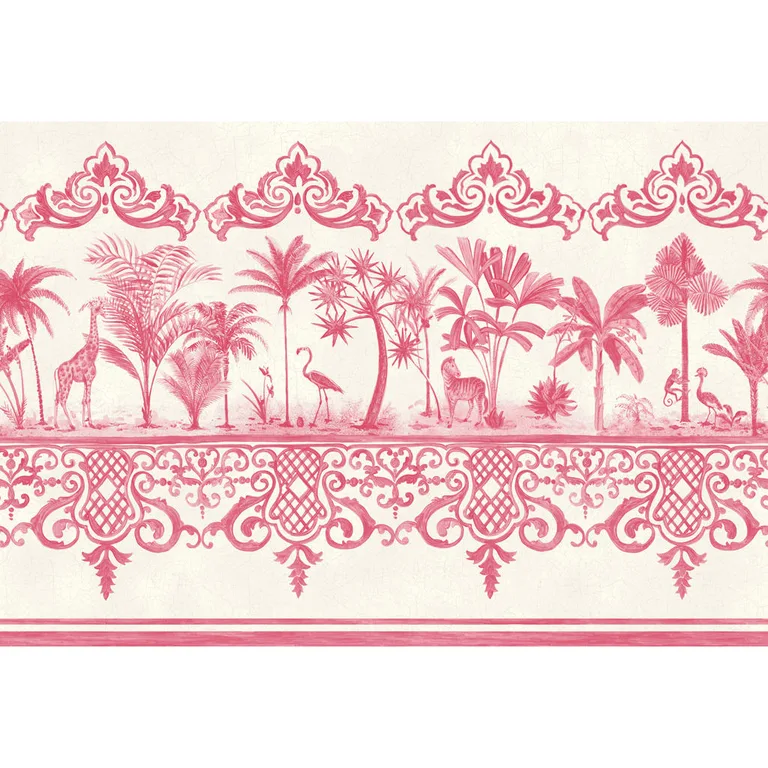 Cole & Son Rou Border in Rose Pink (99/10046.CS.0)