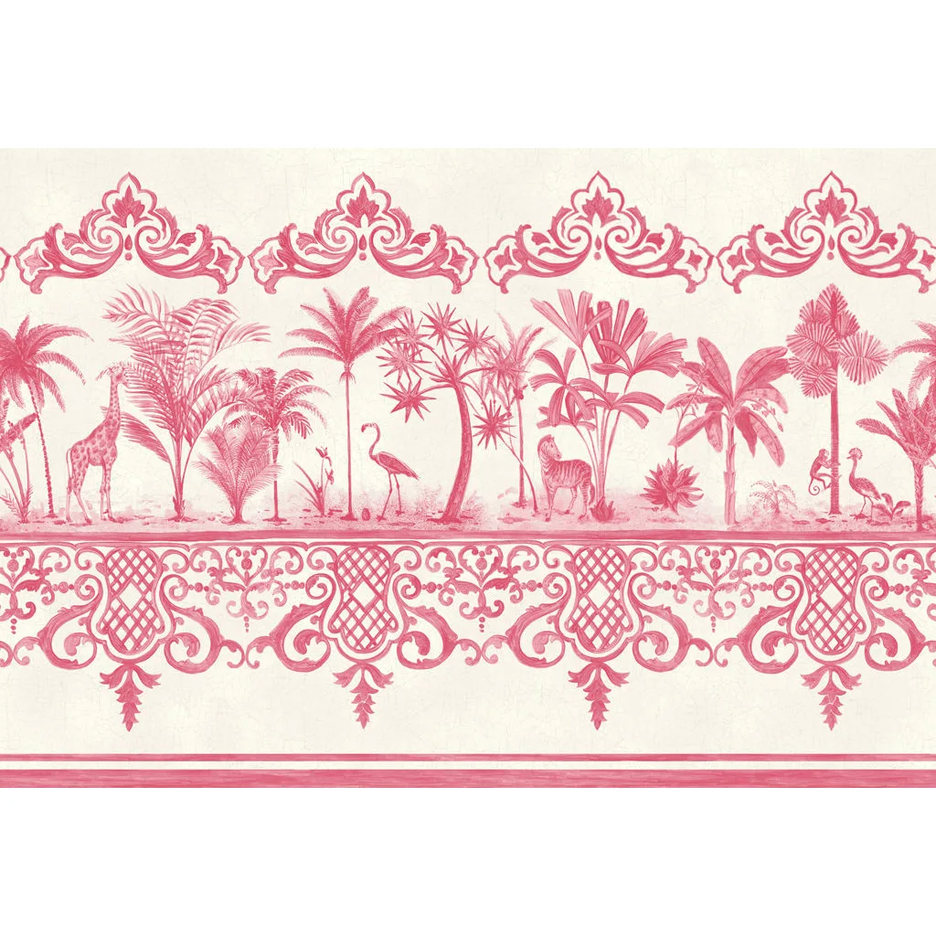 Cole & Son Rou Border in Rose Pink (99/10046.CS.0)