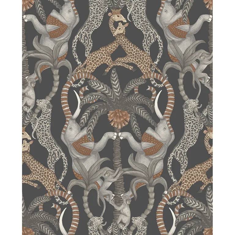 Cole & Son Safari Totem in Gngr&tp/Chrcl (119/2009.CS.0)