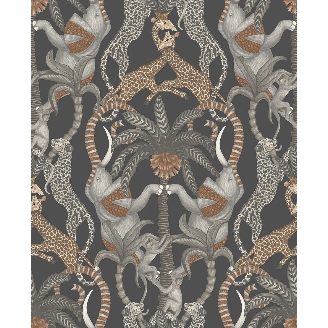 Cole & Son Safari Totem in Gngr&tp/Chrcl (119/2009.CS.0)