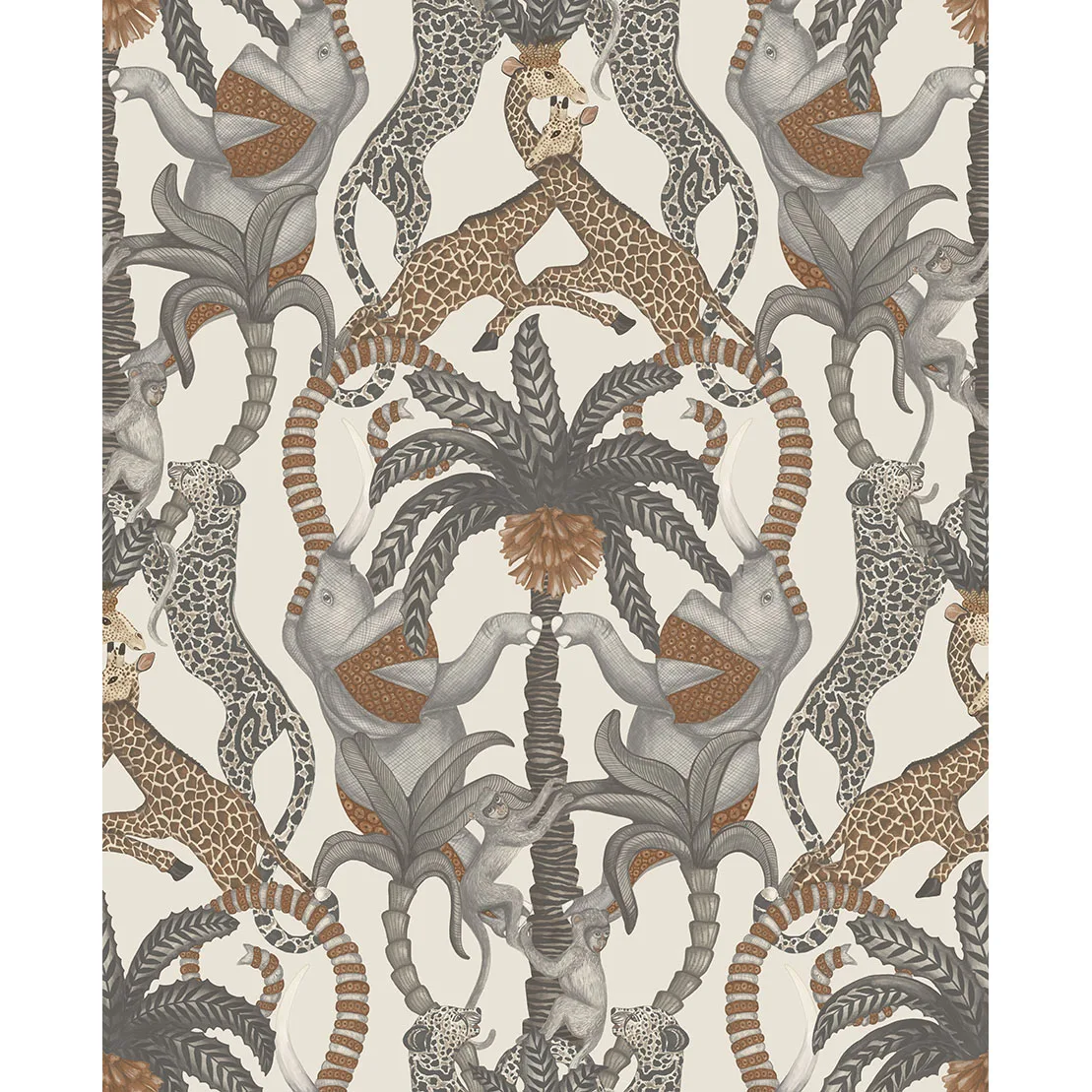 Cole & Son Safari Totem in Gngr&tp/Prchmnt (119/2010.CS.0)