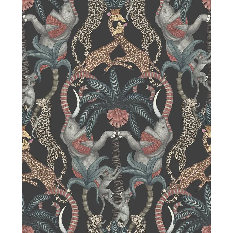 Cole & Son Safari Totem in Rby&prntrmbl/Chrcl (119/2008.CS.0)