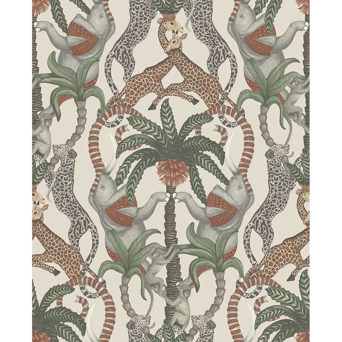 Cole & Son Safari Totem in Trct&frstgrn/Stn (119/2011.CS.0)