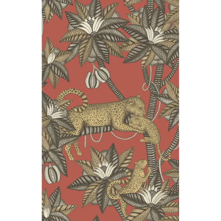 Cole & Son Satara in Soot&metgld/Rouge (119/3014.CS.0)