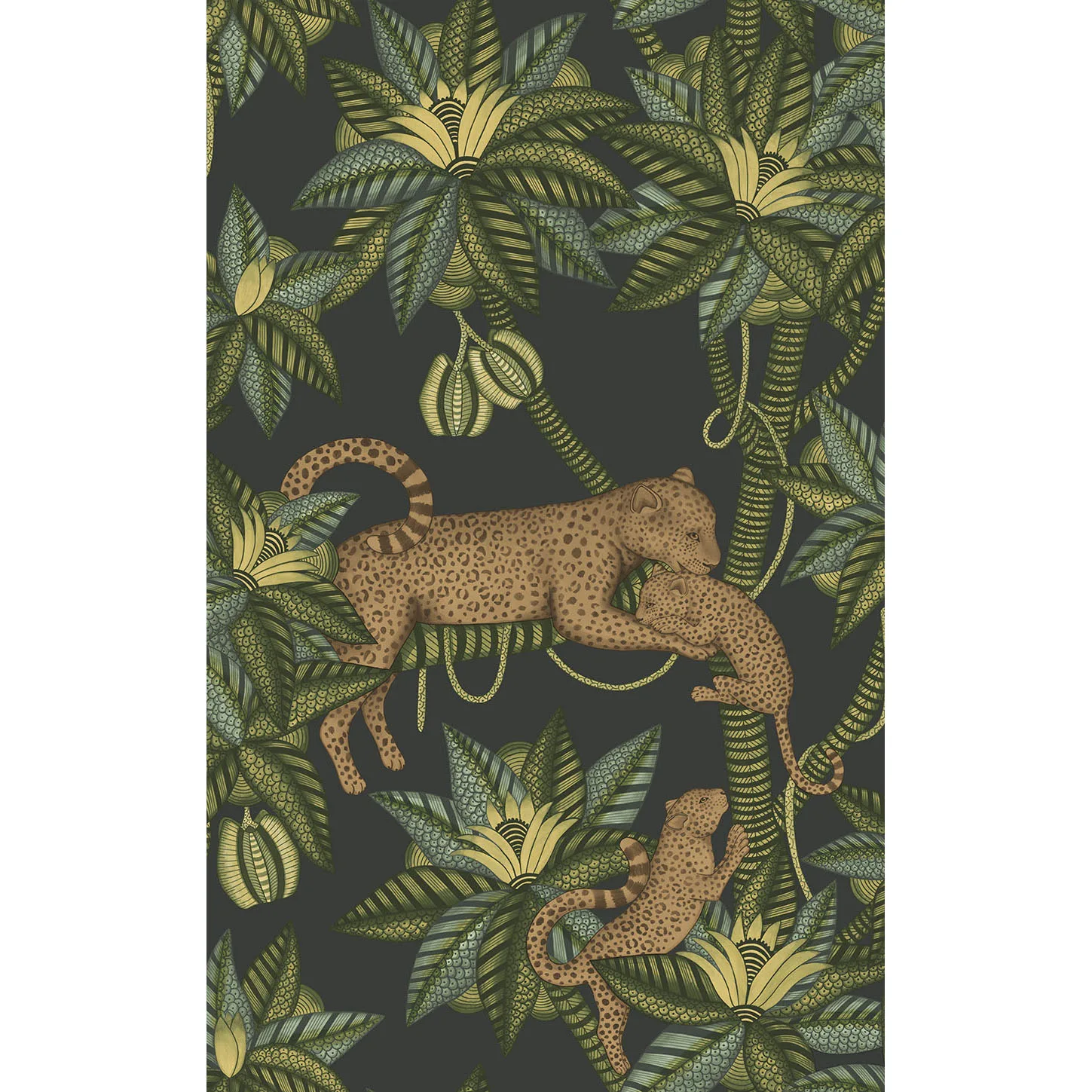 Cole & Son Satara in Sprgrn&mtbrnz/Chrcl (119/3016.CS.0)