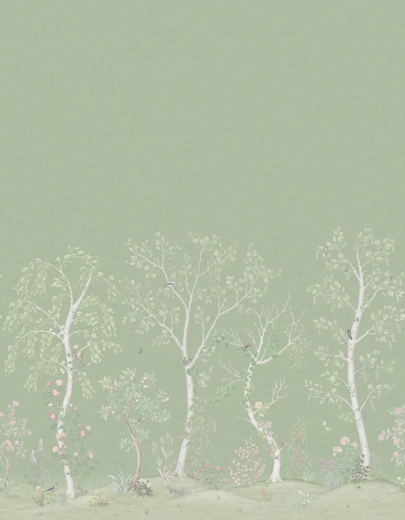 Cole & Son Seasonal Woods in Olive (120/6021.CS.0)