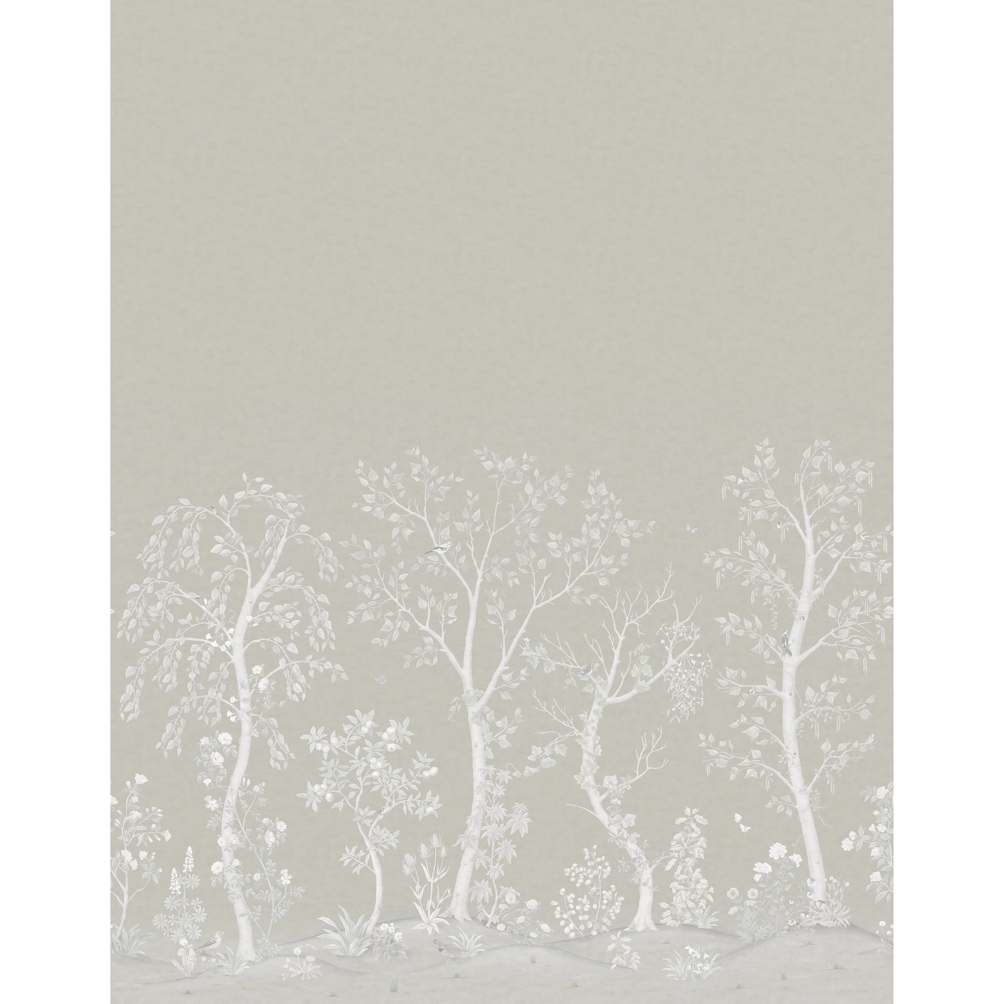 Cole & Son Seasonal Woods in Platinum (120/6023.CS.0)