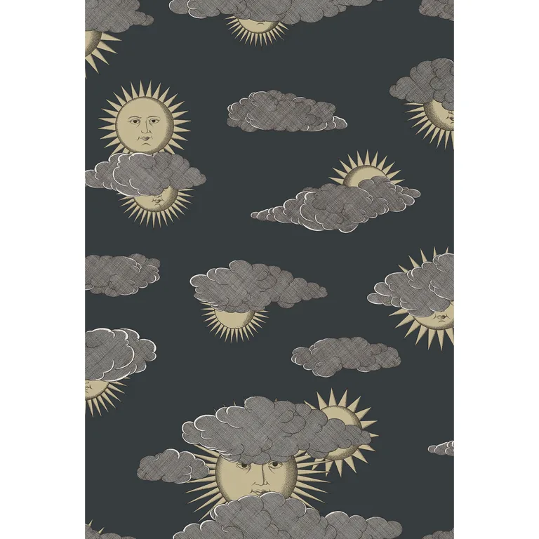 Cole & Son Soli E Nuvole in Gold Silver (123/2008.CS.0)