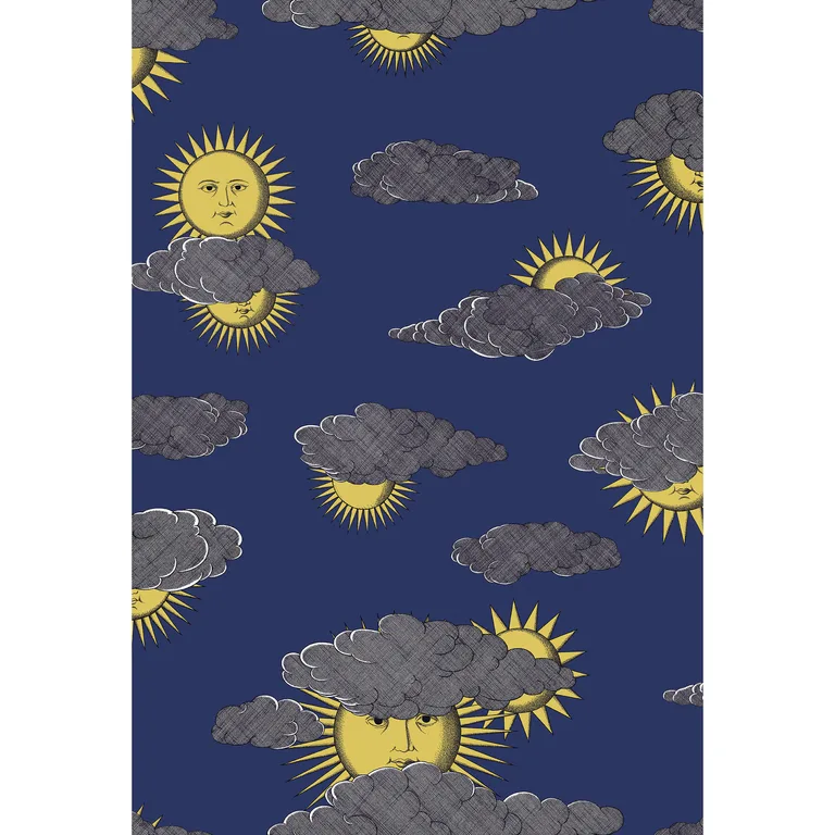 Cole & Son Soli E Nuvole in Yellow Blue (123/2006.CS.0)