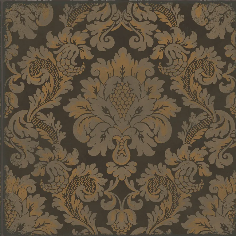 Cole & Son Stravinsky in Charcoal & Bronze (108/4017.CS.0)